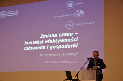 Dr Bartłomiej J. Gabryś, Katedra Przedsiębiorczości, Uniwersytet Ekonomiczny w Katowicach 