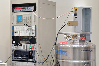 The national DC voltage standard - measuring system in laboratory.